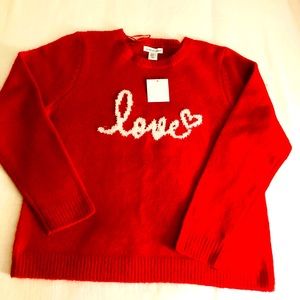 Cupcakes & Cashmere (RED) sweater